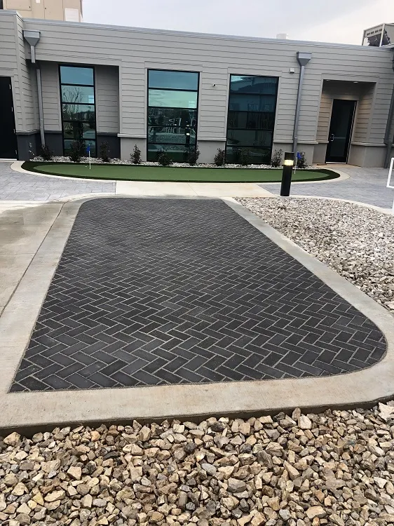 Paver walkway